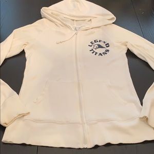 District hoodie junior size large white